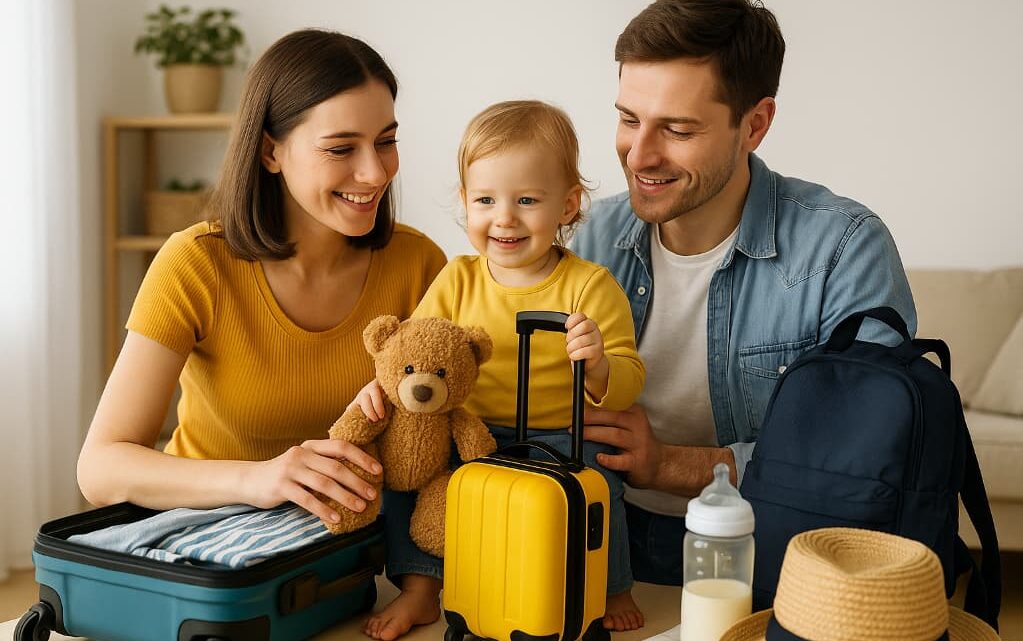 Jak podróżować z małymi dziećmi? Praktyczne porady i lista niezbędnych rzeczy do spakowania