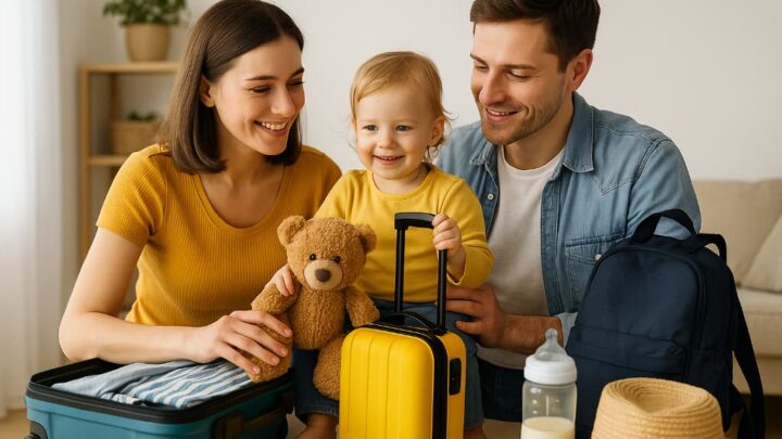 Jak podróżować z małymi dziećmi? Praktyczne porady i lista niezbędnych rzeczy do spakowania