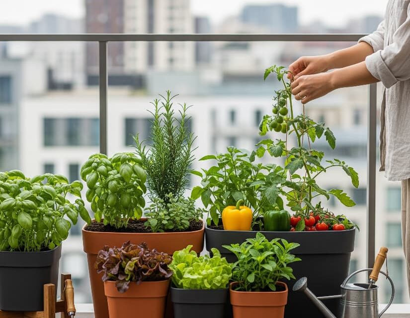 Jak założyć ogródek warzywny na balkonie? Poradnik dla początkujących
