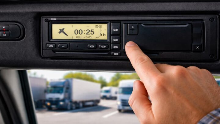 Dlaczego tachograf rejestruje aktywność mimo postoju pojazdu