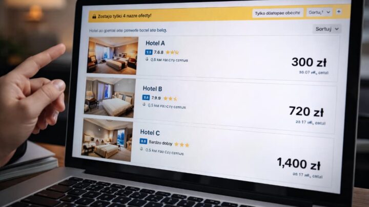 Skąd biorą się duże różnice cen noclegów w tych samych terminach